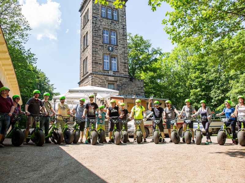 Aktivmonster-Challenge - Monsterroller Firmenausflug Neukirch / Lausitz